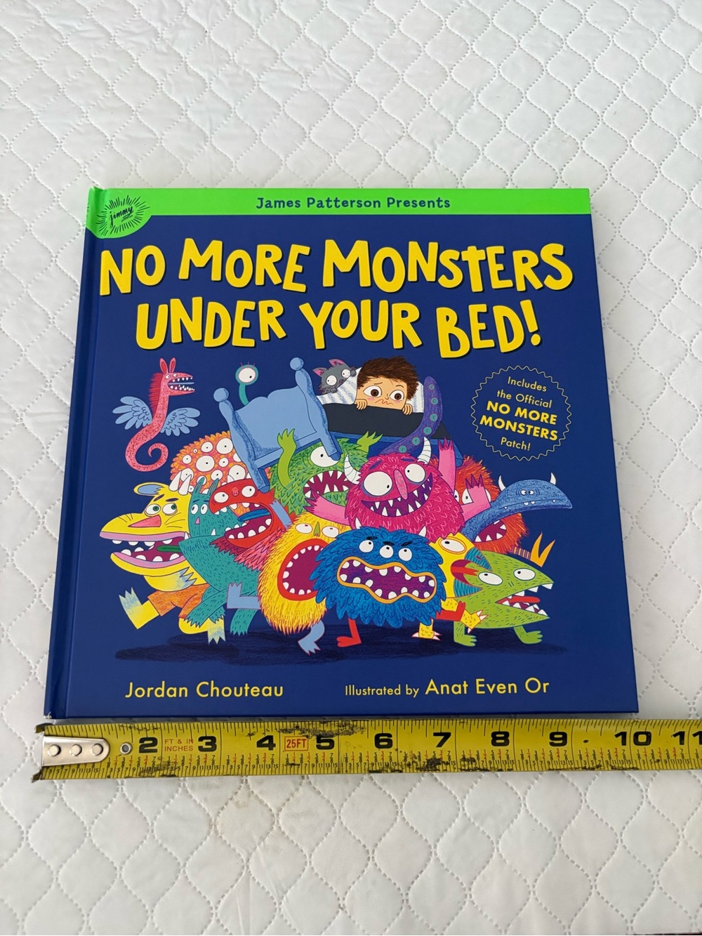 No More Monsters Under Your Bed! Children's Picture Hardcover Book